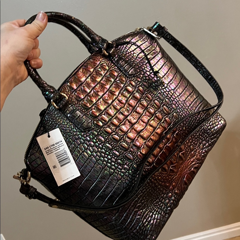 Brahmin Large Duxbury Black Pearl Ombre Melbourne - Picture 5 of 11